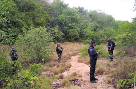 Guarda Municipal encontra vestígios de treinamento de tiro com arma de fogo em área de preservação do Parque da Cidade do Natal