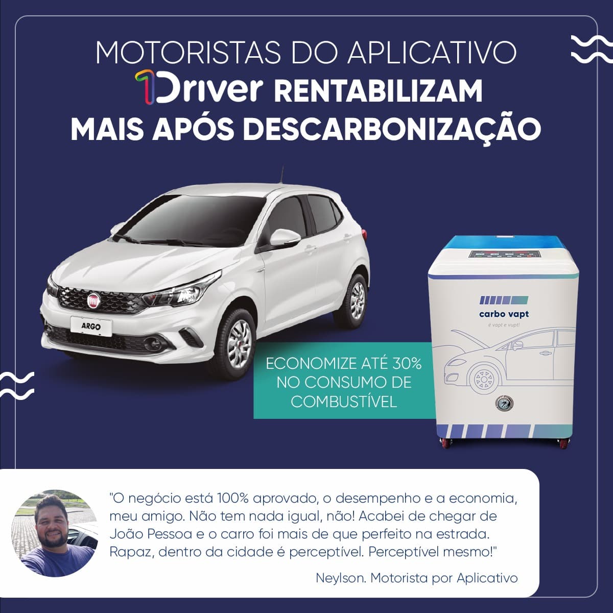 Motoristas rentabilizam muito mais com a descarbonização de seus veículos