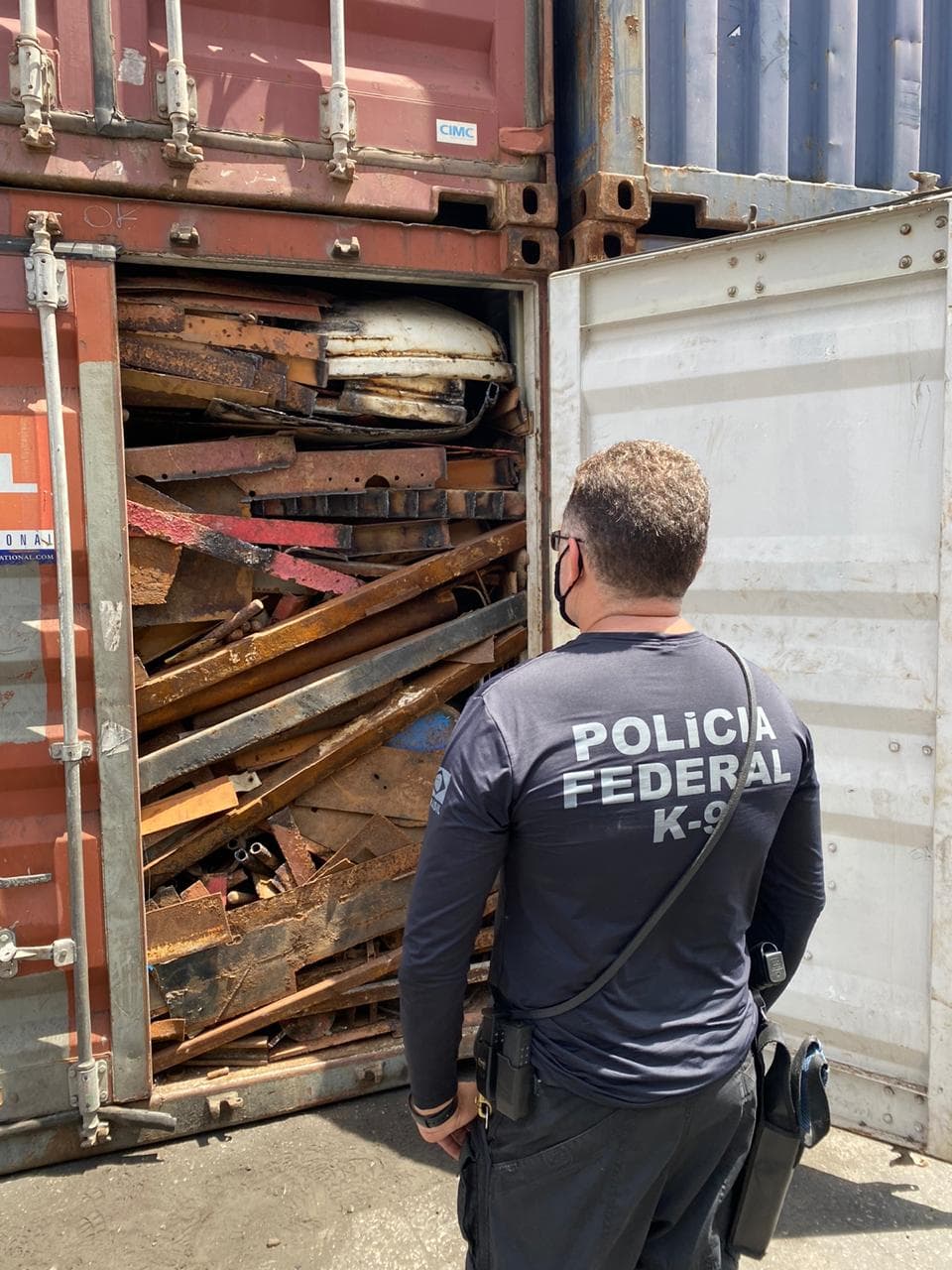 FOTOS: Operação da PF e PRF, com apoio da PM, Polícia Civil, Bombeiros, Receita e Marinha mira localidades estratégicas da região metropolitana de Natal, inclusive, no porto e aeroporto