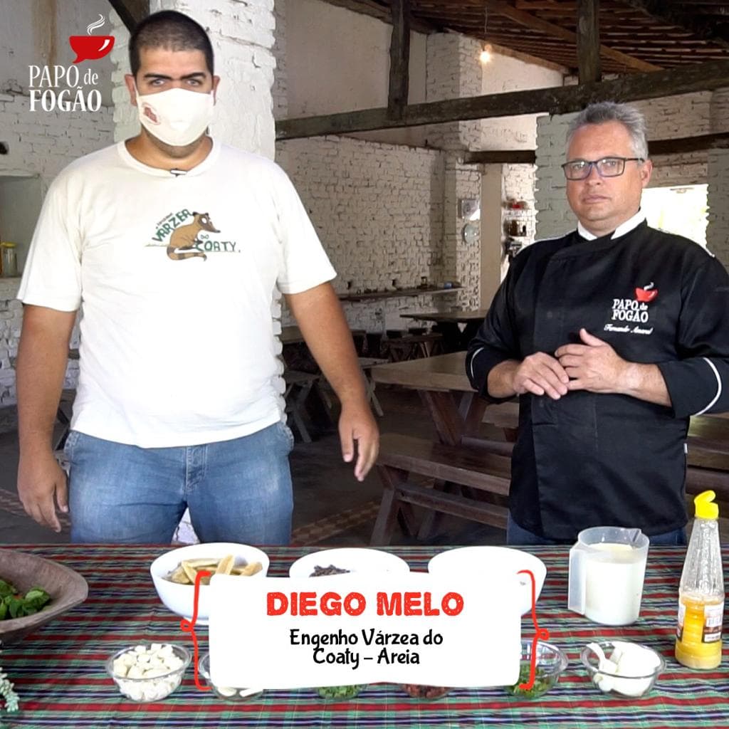 O Papo de Fogão deste sábado vai ao Engenho Várzea do Coaty, na Paraíba, para mostrar um prato com a cara do nordeste