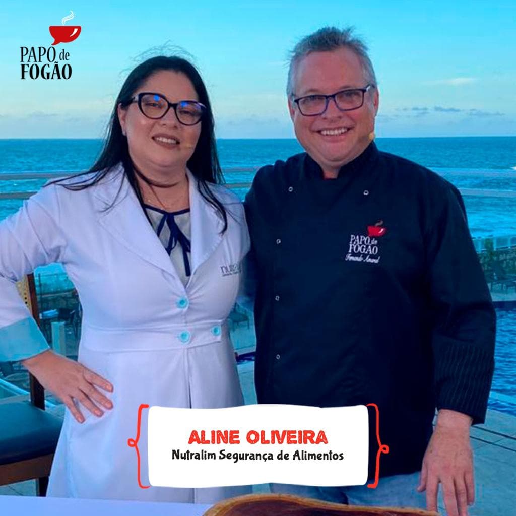 Papo de Fogão deste sábado recebe a nutricionista Aline Oliveira para falar sobre qualidade e segurança dos alimentos no período de Covid