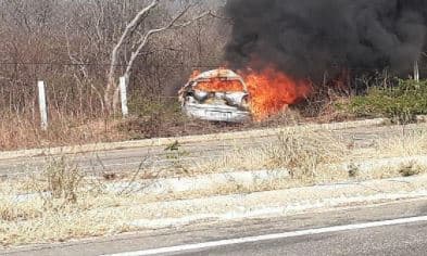 Homem morre após perder o controle de carro e colidir em poste, entre Mossoró e Tibau