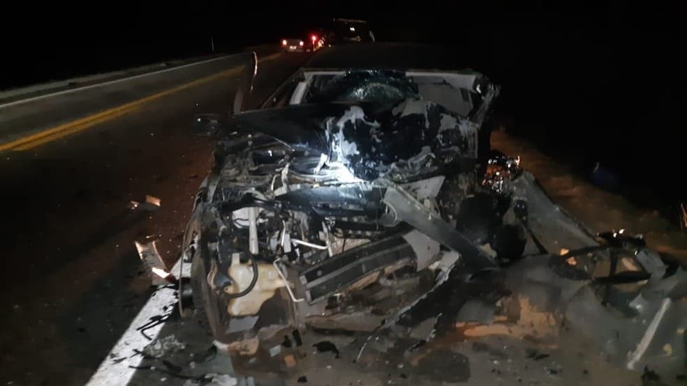 Acidente deixa um morto e dois feridos na BR-304, em Angicos