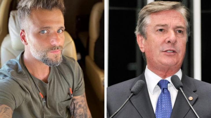 "Sujeito, para de espernear e querer lacrar. Aproveita o tempo vago e vai fazer algo de útil pelo Brasil", responde Collor, após crítica do ator Bruno Gagliasso