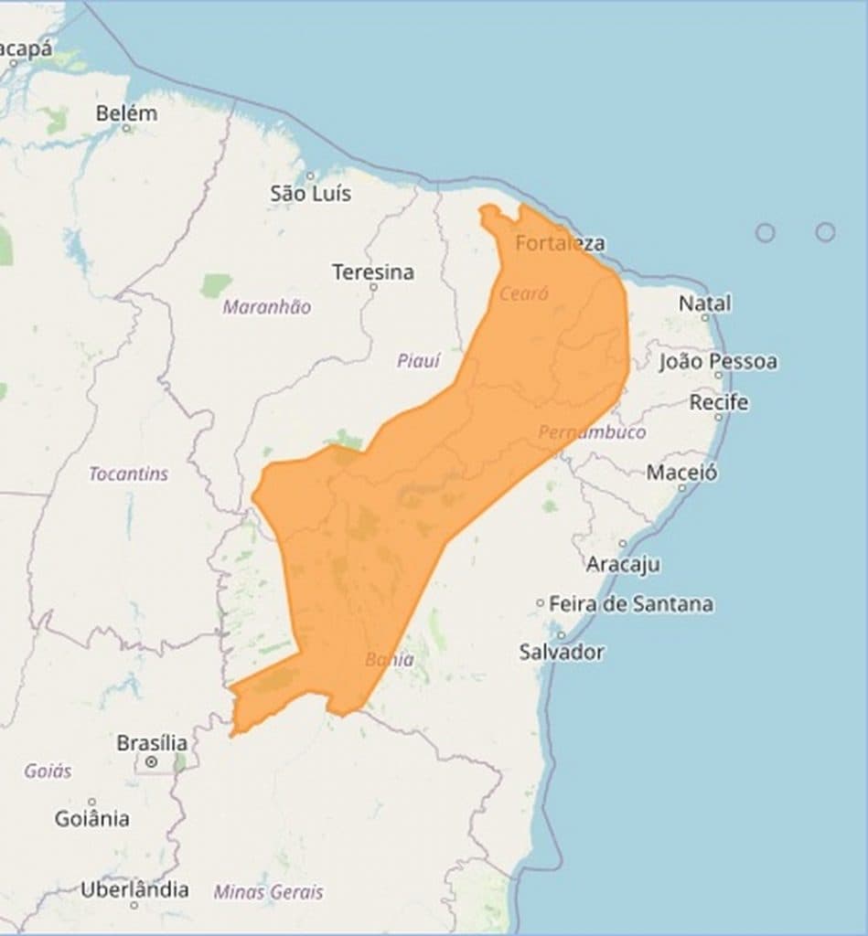 Inmet emite alertas de chuvas intensas e ventos que podem chegar a 100 km/h no RN