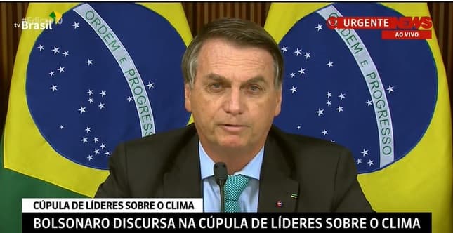 Bolsonaro anuncia que Brasil reduzirá emissões e eliminará desmatamento ilegal até 2030; veja discurso do presidente