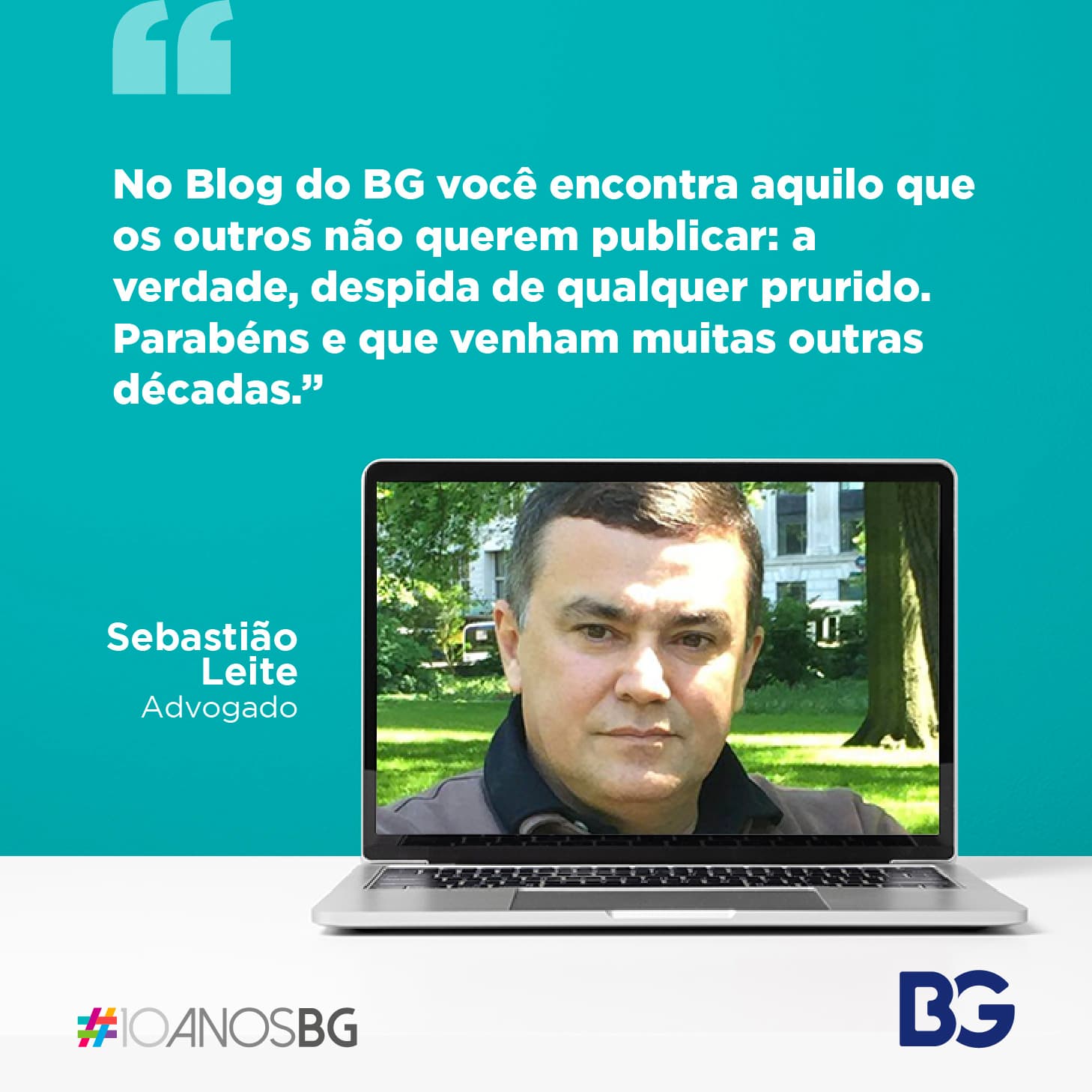 #BG10ANOS PARTE 4: Confiram as mensagens dos leitores do BG. O nosso muito obrigado