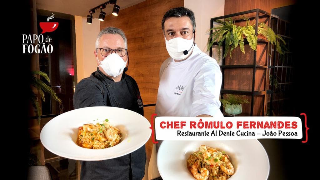 Programa Papo de Fogão do Dia das Mães recebe os chefs Rômulo Fernandes e Mário César com preparos especiais para a data