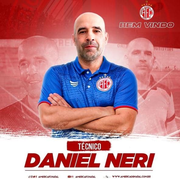 América-RN anuncia o português Daniel Neri como novo técnico e Grupo Gestor para comandar o futebol