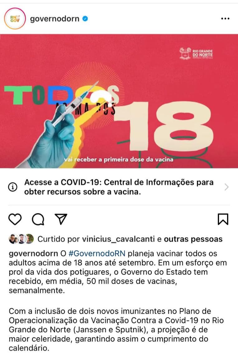 Governo do Estado corrige publicação, tira "adquirir" e coloca "recebido"