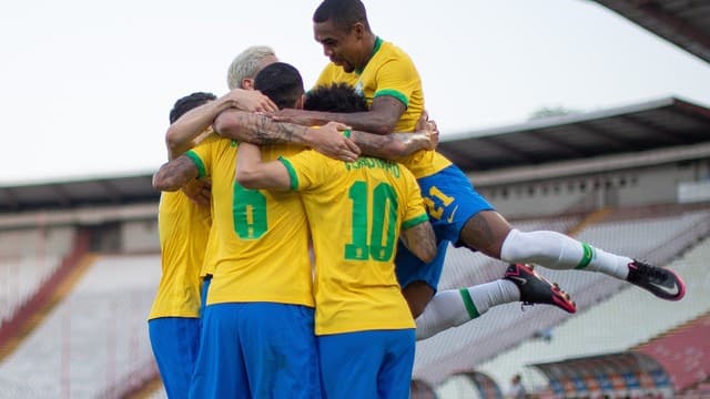 Seleção olímpica vence a Sérvia sub-21 por 3 a 0 em último teste antes dos Jogos de Tóquio