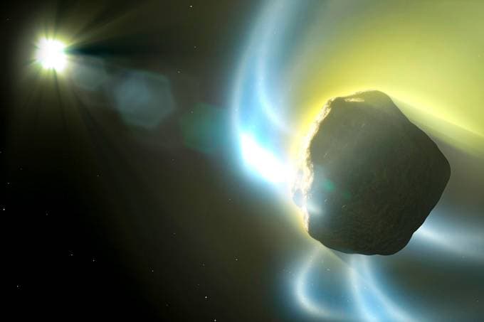 Cometa gigante entre 100 e 370 quilômetros de diâmetro está vindo em direção ao Sistema Solar