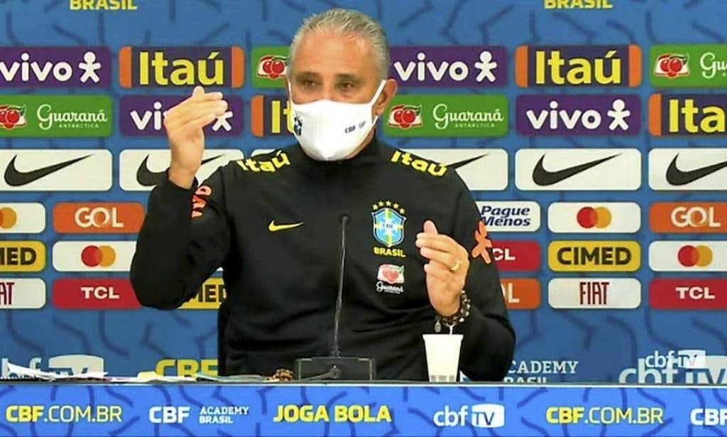 Tite diz que ele e jogadores pediram a Rogério Caboclo para o Brasil não sediar a Copa América