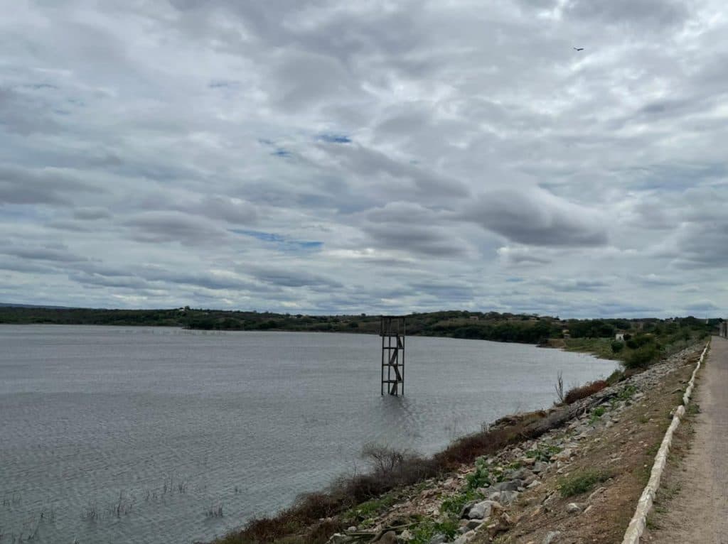 Barragem Armando Ribeiro Gonçalves acumula 56,65% da sua capacidade