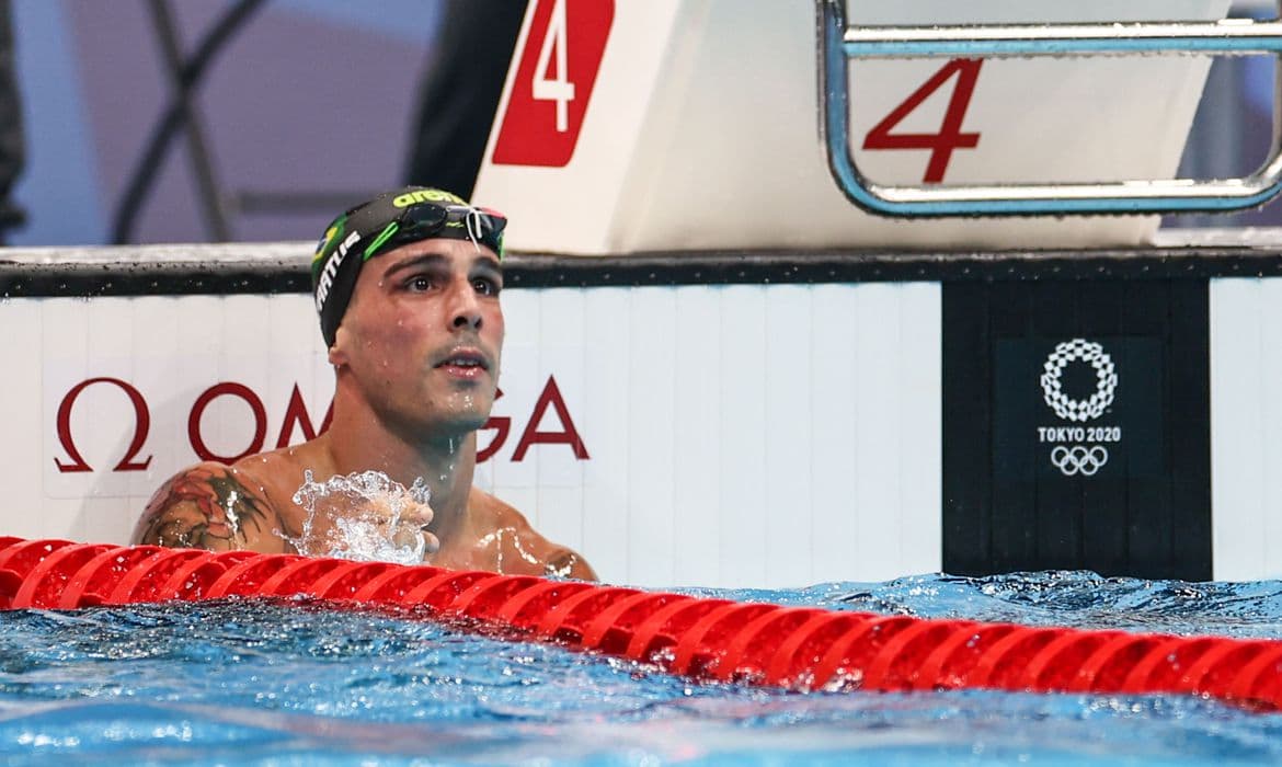 Natação - Olimpíadas de Tóquio: único com chance de pódio, Bruno Fratus avança à semi dos 50m livre que acontece na noite desta sexta