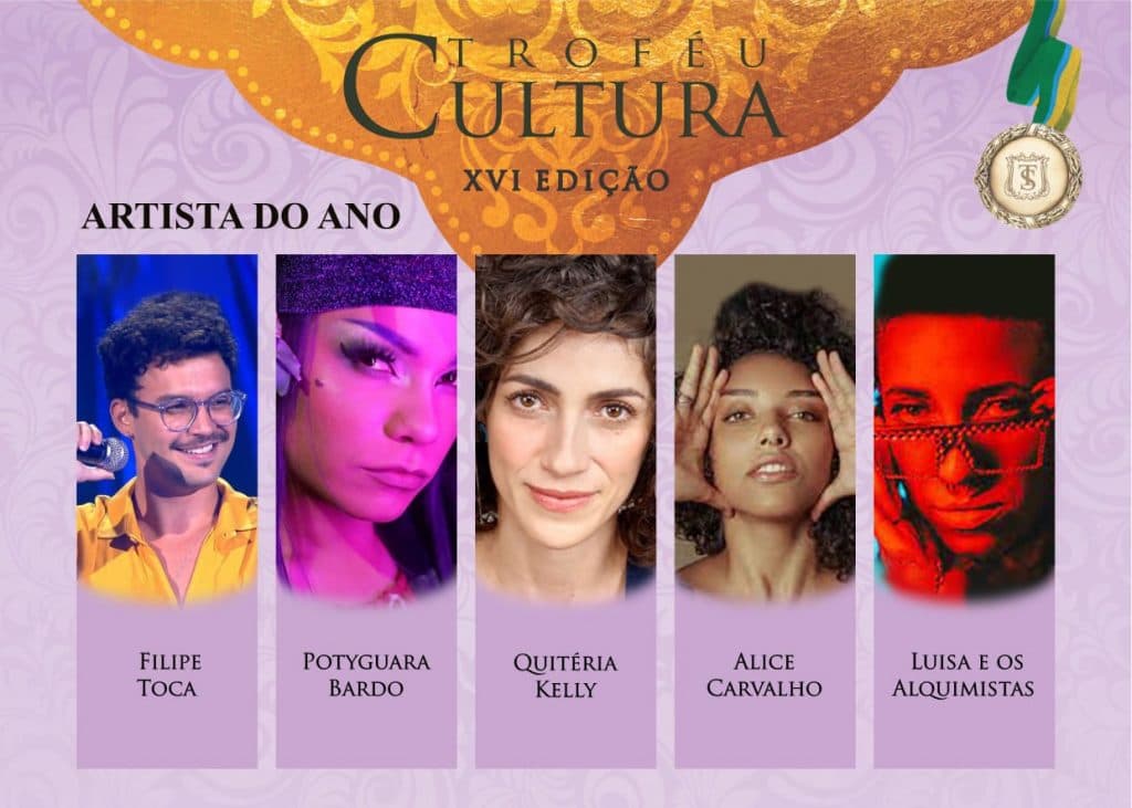 Troféu Cultura 2021 divulga premiações aos vencedores