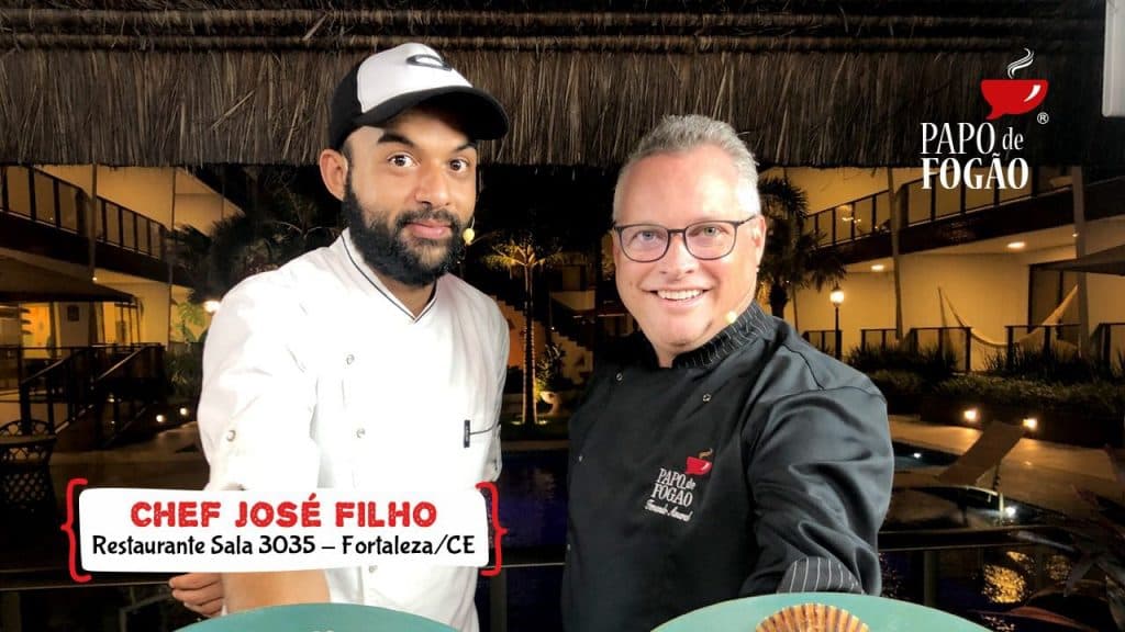 Programa Papo de Fogão recebe o Chef José Filho do restaurante Sala 3035 de Fortaleza e o Chef Saulo, da Casa Fuego, de Bananeiras/PB