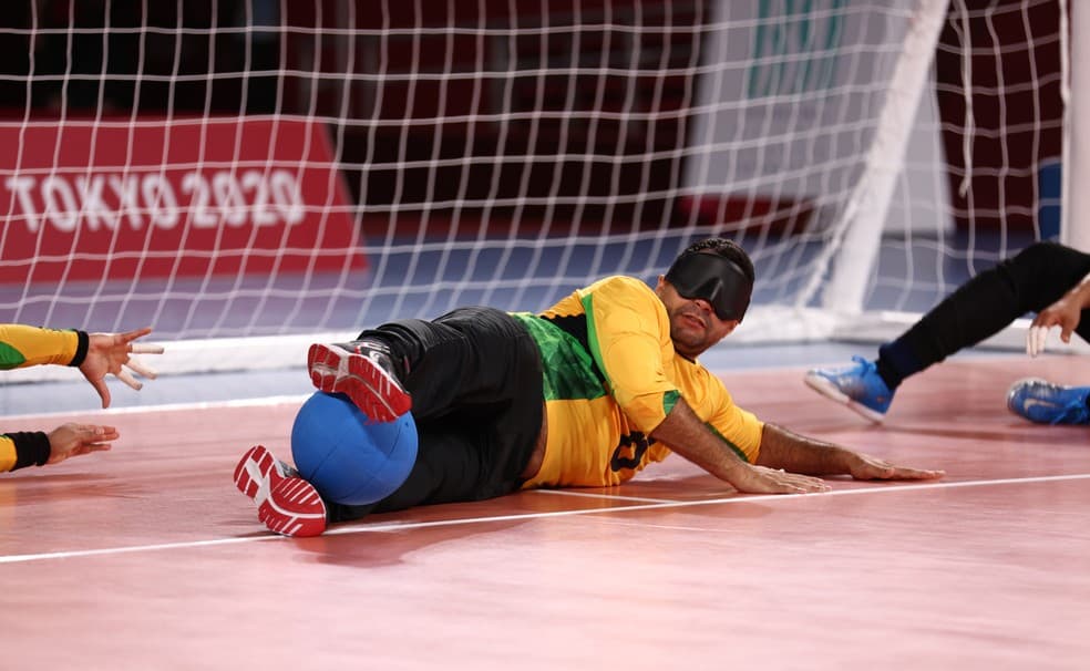 Paralimpíadas: Sob a liderança do potiguar Romário, Brasil domina a China e conquista ouro inédito no goalball em Tóquio
