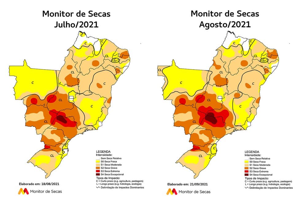 Área com seca grave sobe de 38% para 52% do RN e estado tem pior situação do Nordeste, alerta Monitor da ANA
