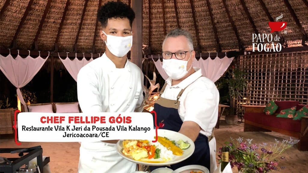 Programa Papo de Fogão recebe o Chef Fellipe Góis, do Restaurante Vila K Jeri, de Jericoacoara-CE e a Chef Neide Lisboa, do Terraço Lisboa Bistrô Café, de Bananeiras-PB