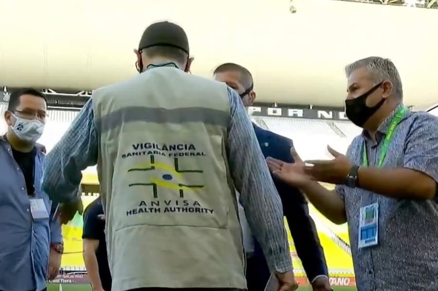 CBF quis continuar jogo entre Brasil e Argentina após negociar com ministro da Casa Civil, diz servidor da Anvisa; Confederação nega