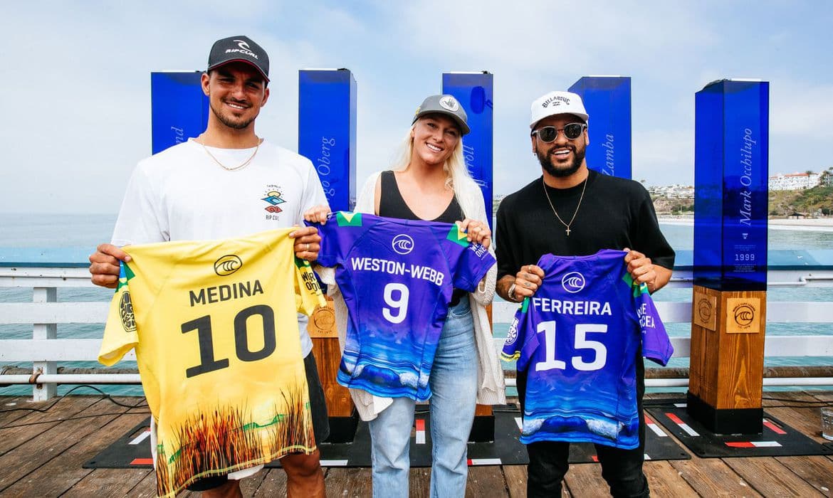 Surfe: janela de competições do WSL Finals começa com Brasil favorito; etapa disputada na Califórnia define os campeões mundiais