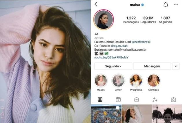Instagram: Maisa Silva tem o pior engajamento no Brasil. Veja a lista