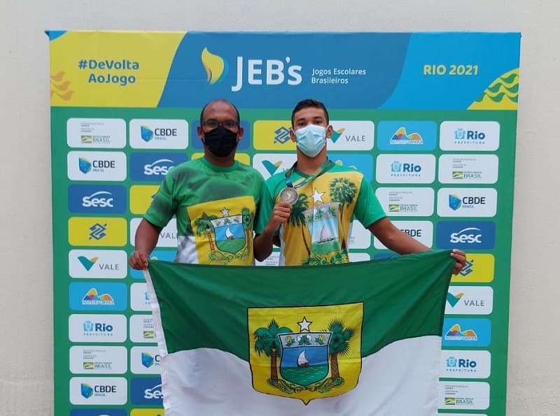 Natação do RN é ouro e judô bronze nos Jogos Escolares Brasileiros