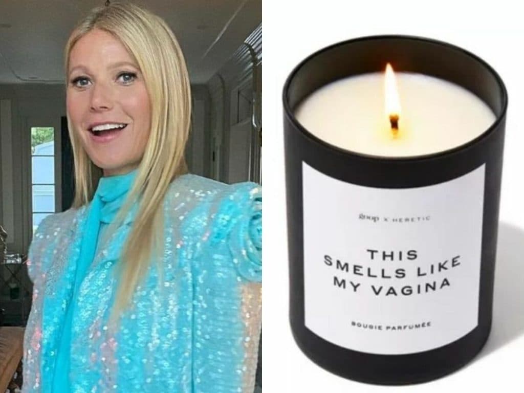 Gwyneth Paltrow sofre processo após vela com “cheiro de sua vagina” explodir