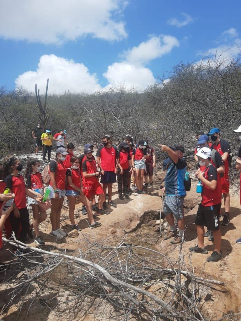 FOTOS: Estudantes conhecem registros históricos e geográficos do RN em visita à sítio arqueológico no Seridó