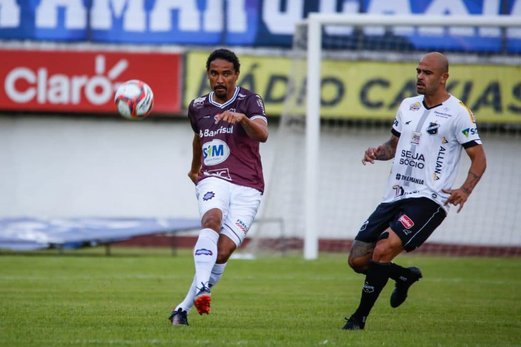ABC empata sem gols com o Caxias no RS e decide acesso à Série C em jogo com retorno da torcida ao Frasqueirão
