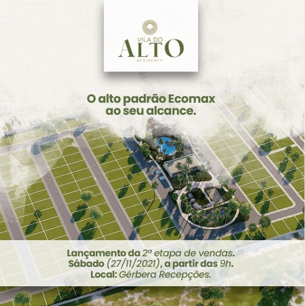Com 100% de sucesso no pré-lançamento, Ecomax antecipa em um ano 2ª etapa do Condomínio Vila do Alto