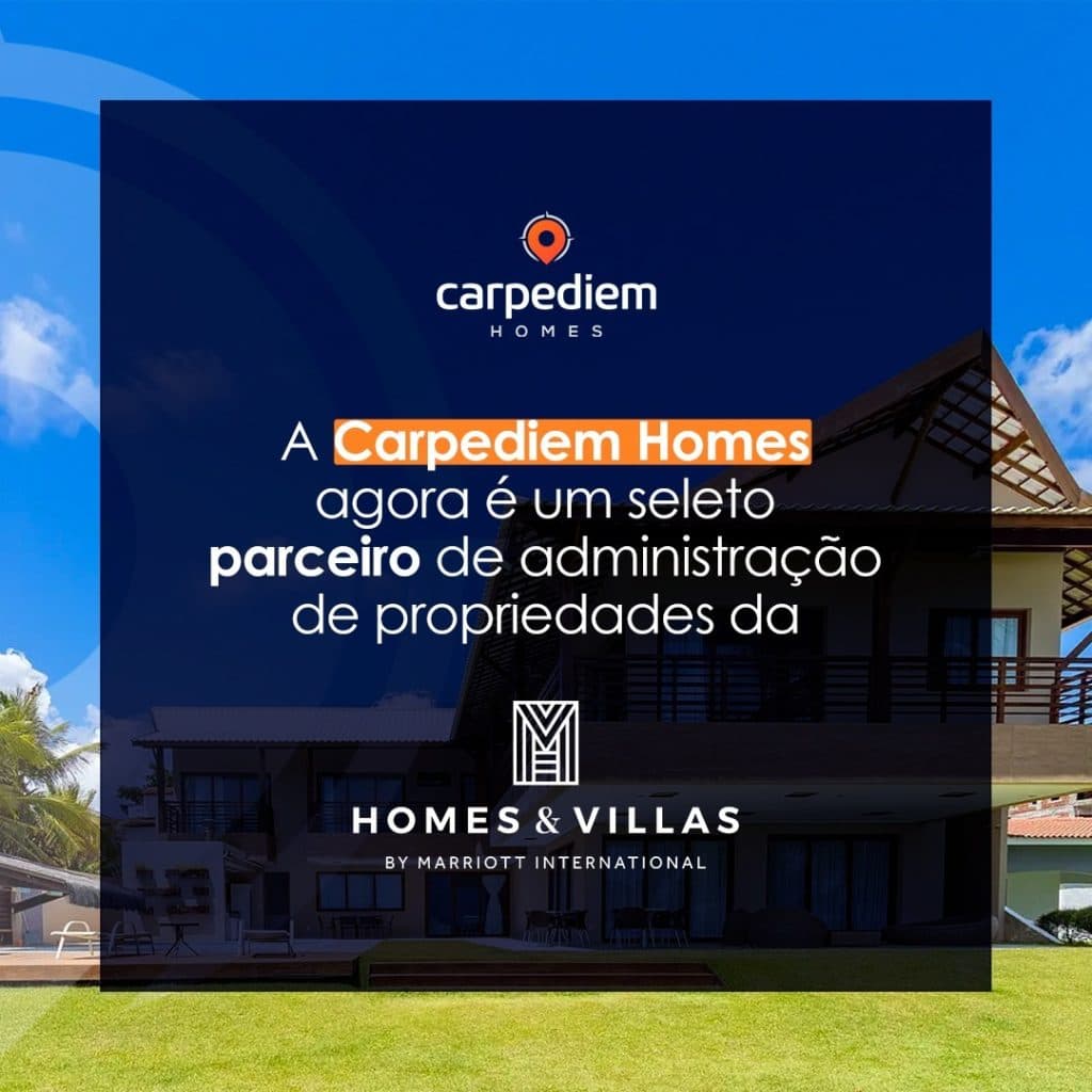 Carpediem Homes fecha parceria com a Marriott Internacional e inicia sua distribuição com a marca Homes & Villas by Marriott International