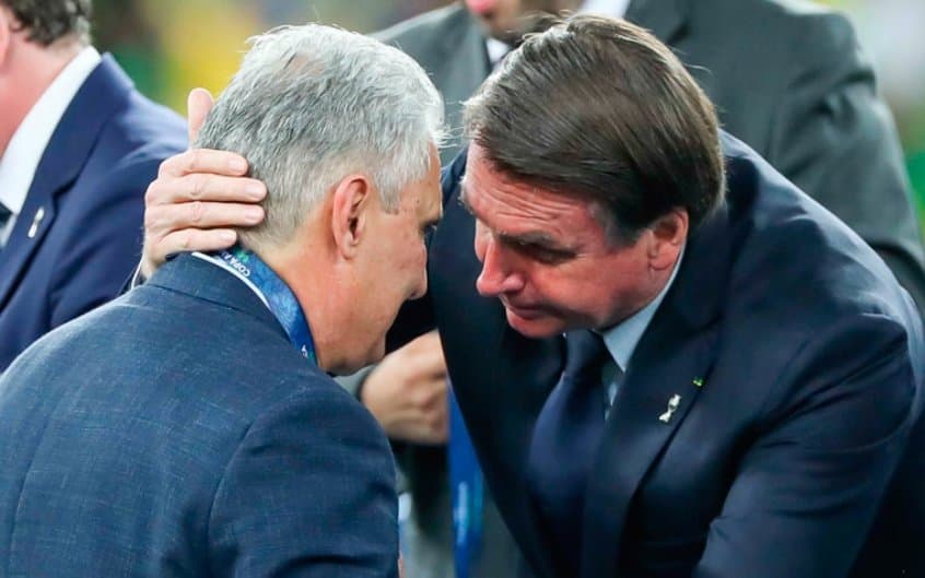 Tite rejeita visita a Bolsonaro em caso de hexa na Copa de 2022