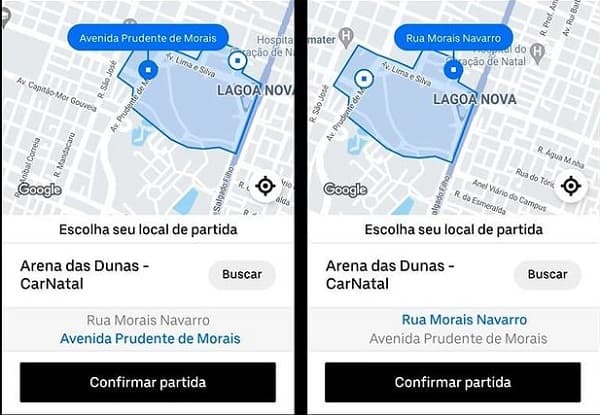 Aplicativo de viagens adota dois pontos de embarque para saída do Carnatal; confira localidades