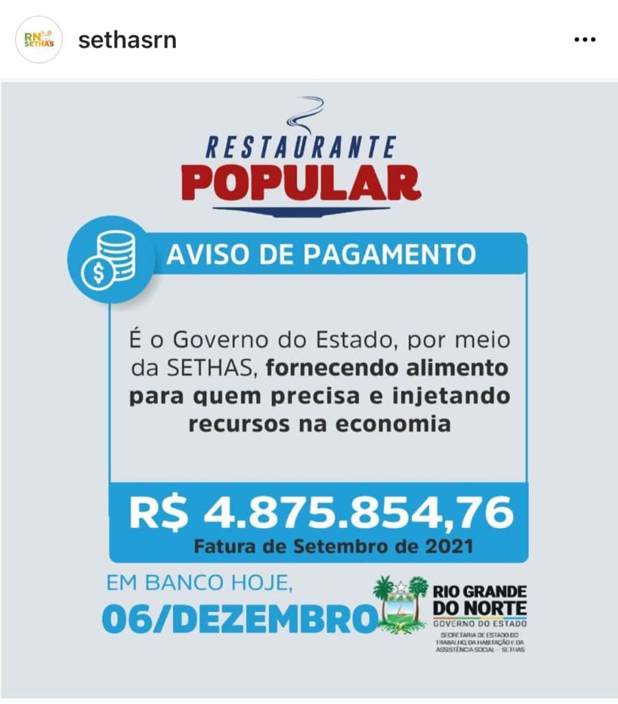 Governo se reúne com empresários pra garantir funcionamento dos Restaurantes Populares e Programa do Leite