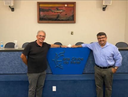 Kaleb Freire é reeleito Comodoro do Iate Clube