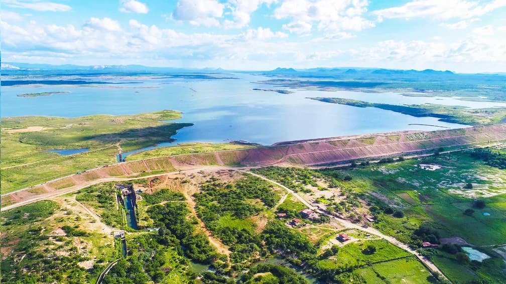 Maior reservatório de água do RN terminou 2021 com 45% da capacidade total