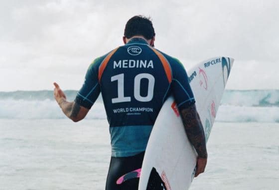 Medina desiste da 1ª etapa do Mundial de Surfe para cuidar da saúde mental: "Cheguei no meu limite"