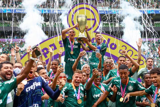 Palmeiras goleia o Santos na final da Copinha e conquista título inédito