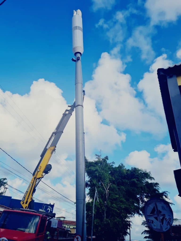TIM inaugura antena movida a energia eólica no Rio Grande do Norte