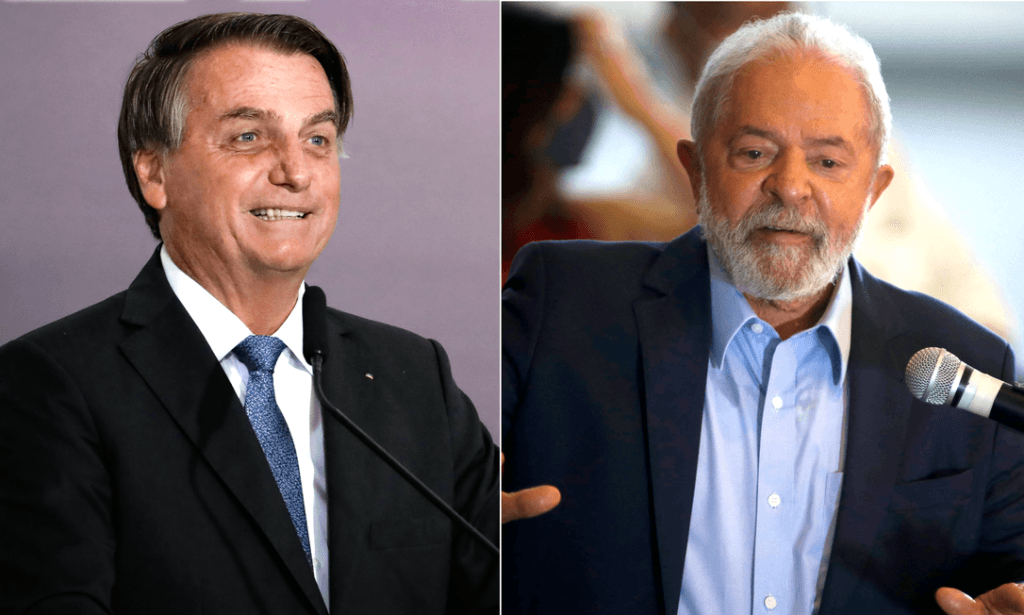 MAIS UMA PESQUISA: Diferença entre Lula e Bolsonaro diminui, aponta levantamento Exame/Ideia
