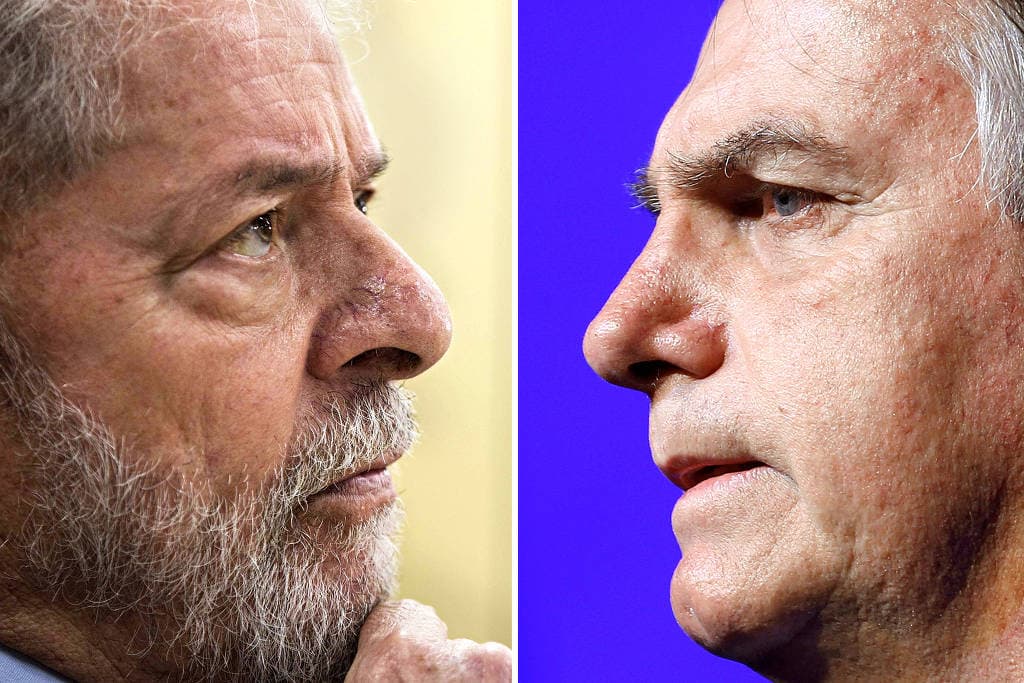 Datafolha: Bolsonaro ganha fôlego e marca 26% no 1º turno; Lula lidera com 43%