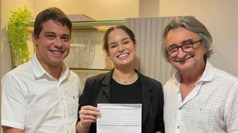 Ex do DJ Ivis, Pamella Holanda se filia a partido e pode concorrer a deputada federal