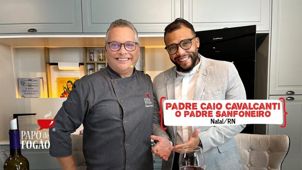 Programa Papo de Fogão recebe o Padre Caio Cavalcanti, o Padre Sanfoneiro e a Bartender Letícia Macêdo, do Garapa coquetelaria, de Campina Grande/PB