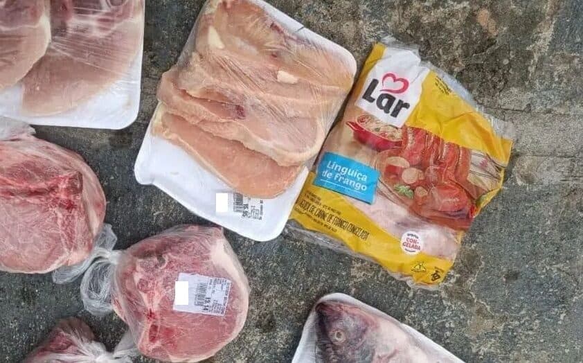 ‘Ladrão Friboi' volta a atacar e é preso com linguiça e peixe na Grande Natal