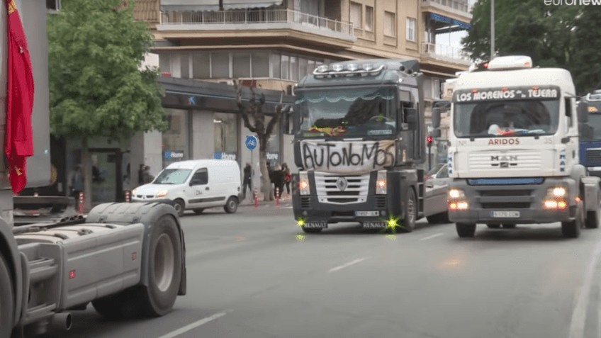 Europa registra paralisações e atos contra aumento do diesel