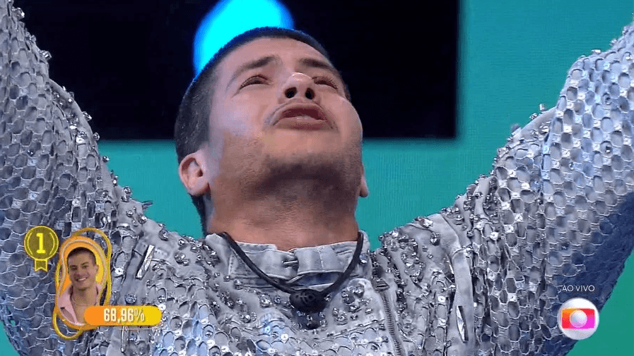 Arthur Aguiar é o campeão do ‘BBB22', com 68,96% dos votos