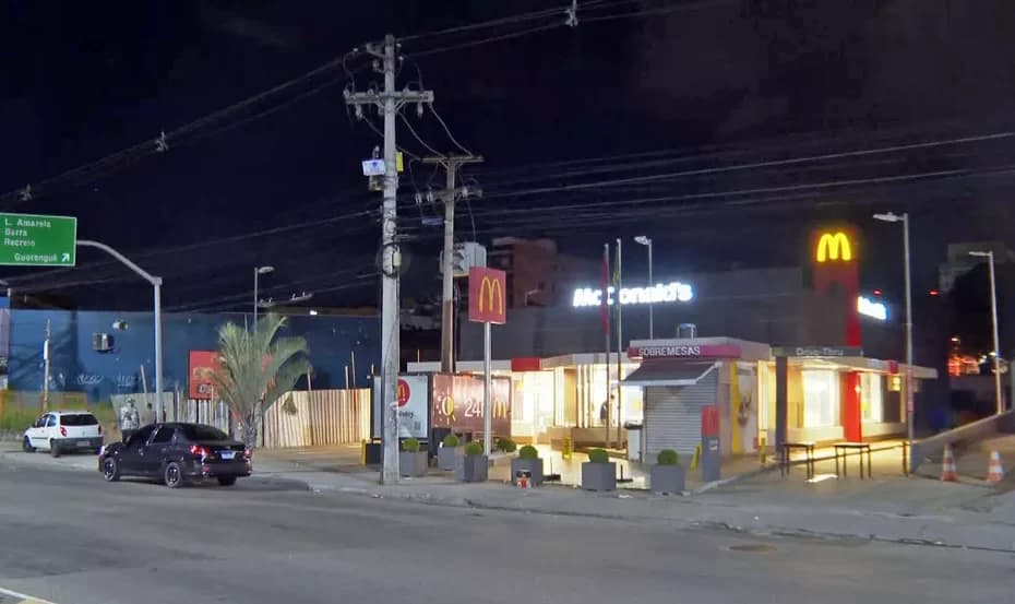 Atendente do McDonald’s é baleado após discussão por cupom de desconto