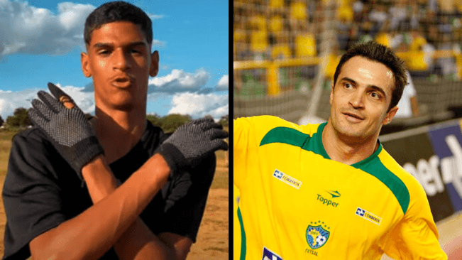 Carreira de Luva de Pedreiro será gerenciada por Falcão, ídolo do futsal